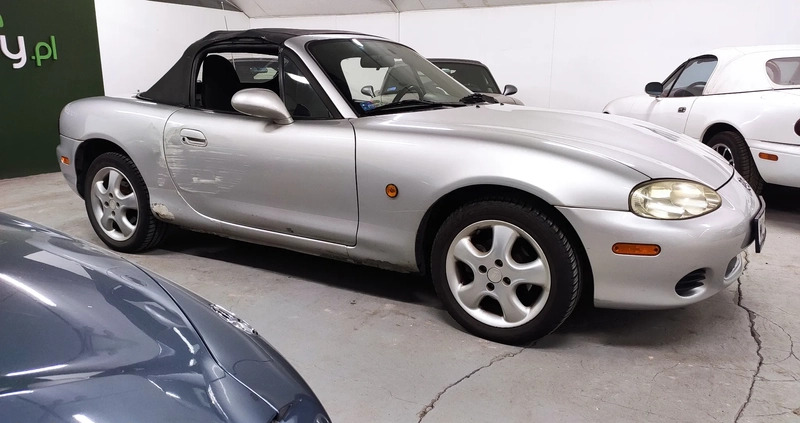 Mazda MX-5 cena 14900 przebieg: 141200, rok produkcji 2001 z Siemianowice Śląskie małe 742